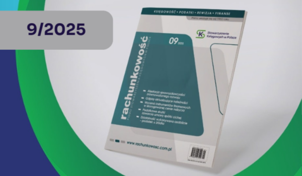 Numer 9 Rachunkowości już jest❗👍😊