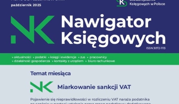 Zapraszamy do lektury kolejnego Nawigatora Księgowych – 10/2025❗👍💻