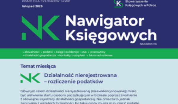 Zapraszamy do lektury kolejnego Nawigatora Księgowych – 11/2025❗👍💻
