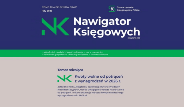 Zapraszamy do lektury kolejnego Nawigatora Księgowych – 02/2026❗👍💻