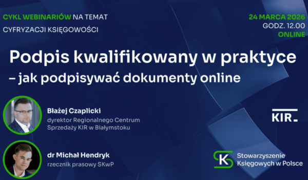 Zapraszamy na kolejny #2 bezpłatny WEBINAR na temat cyfryzacji księgowości❗👍💻😊
